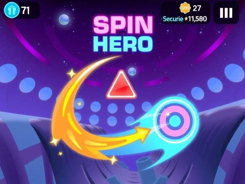 Ultra Spin Hero Gameplay Screenshot